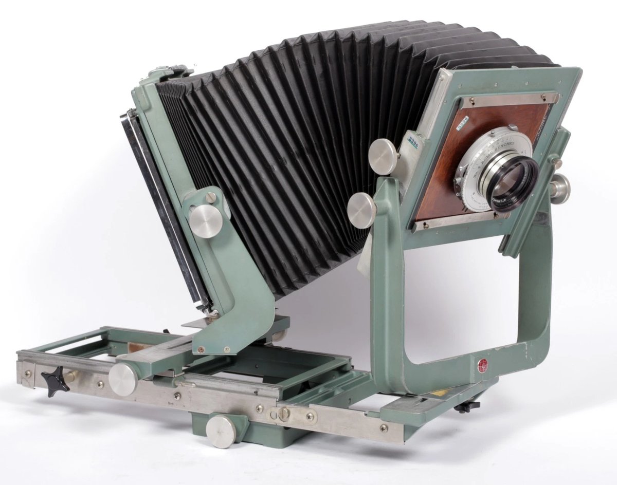 Calumet C1 8X10 camera w/ Caltar 305mm F6.3 lens + Fresnel +